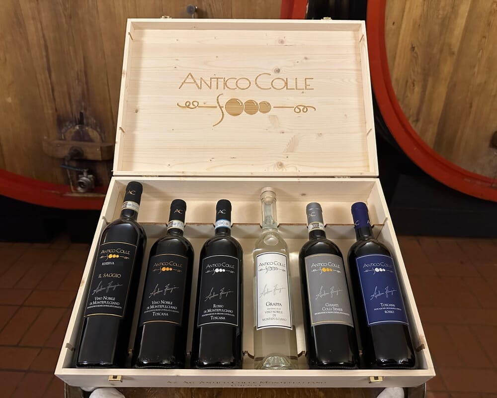 confezione regalo vino